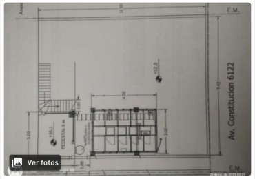 Lote + Local 3 plantas edificadas